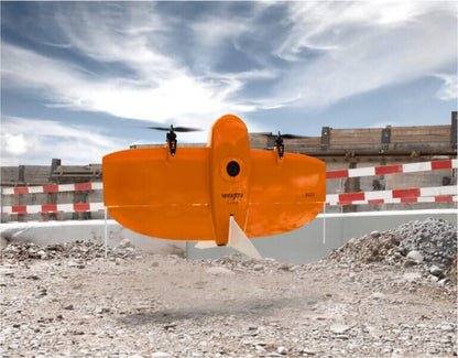 Wingtra | Wingtra One GEN II | VTOL Mapping Drone | 61 MP | Up to 59 Min Flight Time | 16 m/s Flight Speed  | 6-25 MP Camera GIS & Engineering