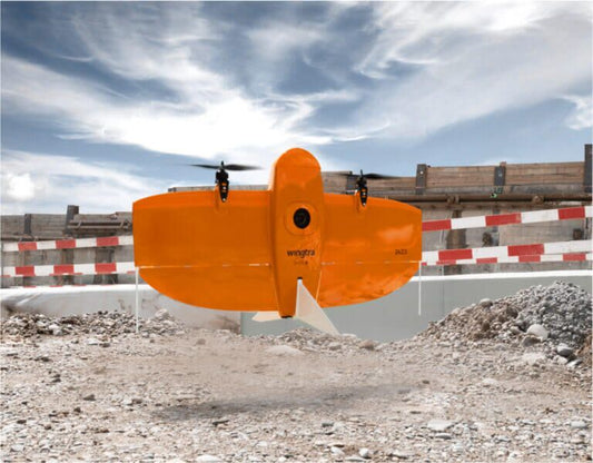 Wingtra | Wingtra One GEN II | VTOL Mapping Drone | 61 MP | Up to 59 Min Flight Time | 16 m/s Flight Speed  | 6-25 MP Camera GIS & Engineering
