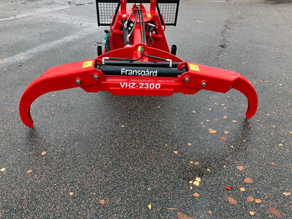 Fransgard 3-Point Hydraulic Forestry Grapple w/ PTO Winch | Model VHZ-2300 | Width 90" | 50-100 HP | For Tractors