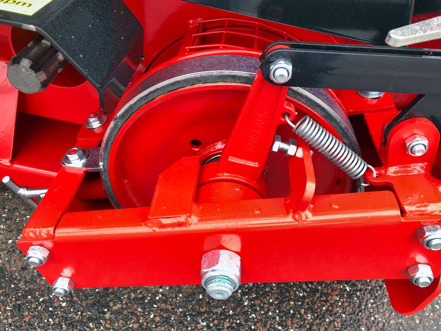 Fransgard 3-Point Hydraulic Forestry Grapple w/ PTO Winch | Model VHZ-2300 | Width 90" | 50-100 HP | For Tractors