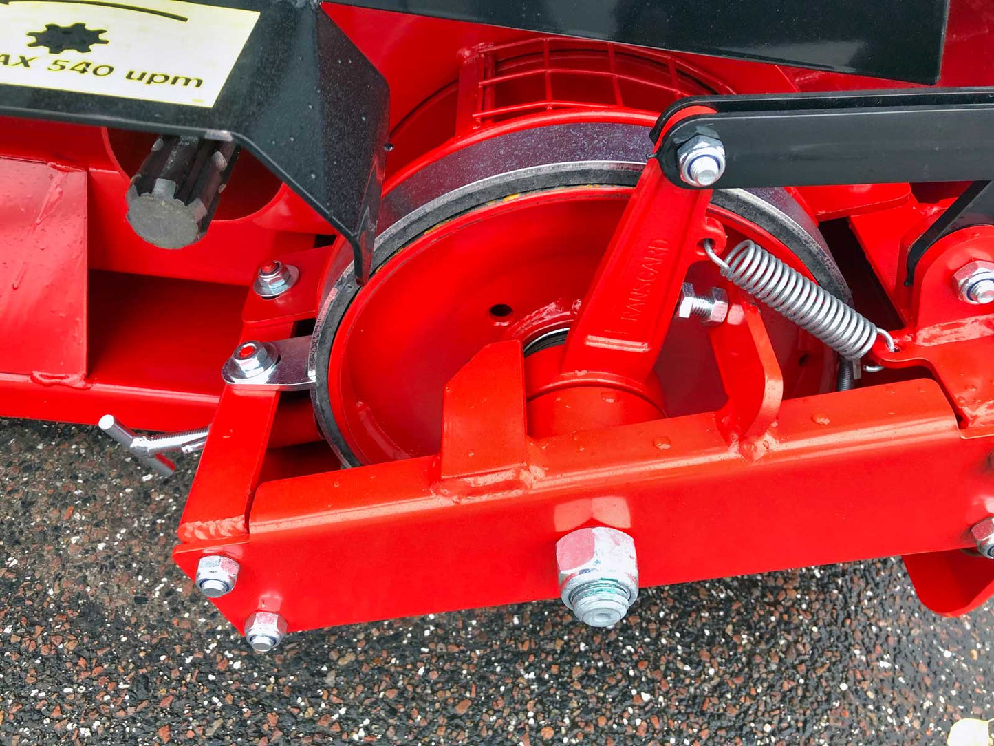 Fransgard 3-Point Hydraulic Forestry Grapple w/ PTO Winch | Model VHZ-2300 | Width 90" | 50-100 HP | For Tractors