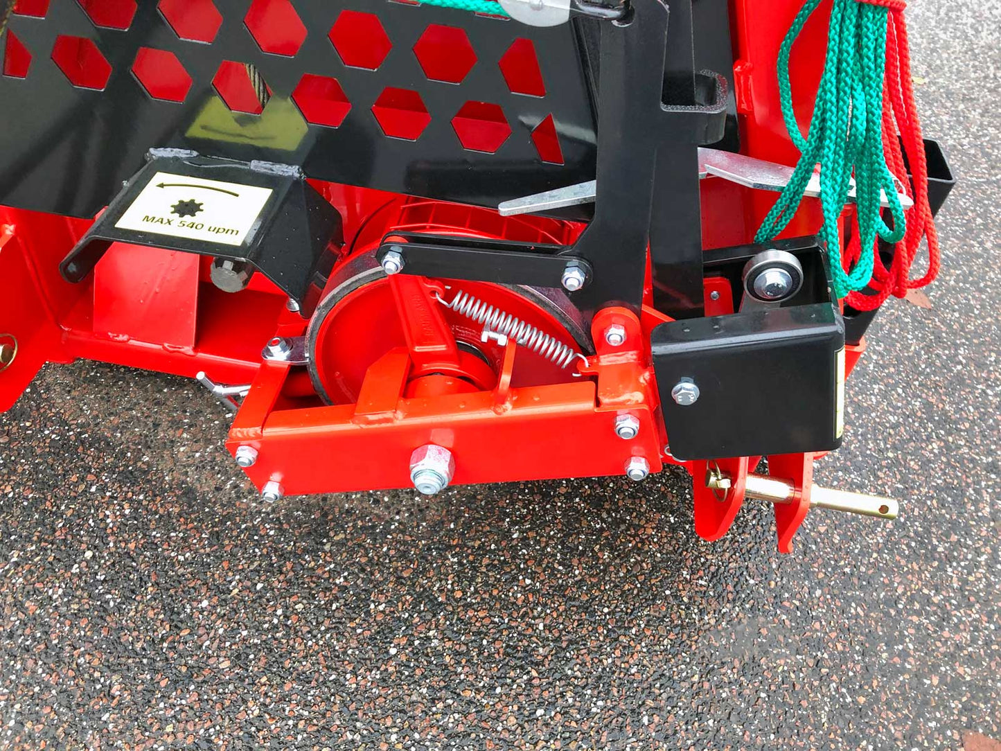 Fransgard 3-Point Hydraulic Forestry Grapple w/ PTO Winch | Model VHZ-2300 | Width 90" | 50-100 HP | For Tractors