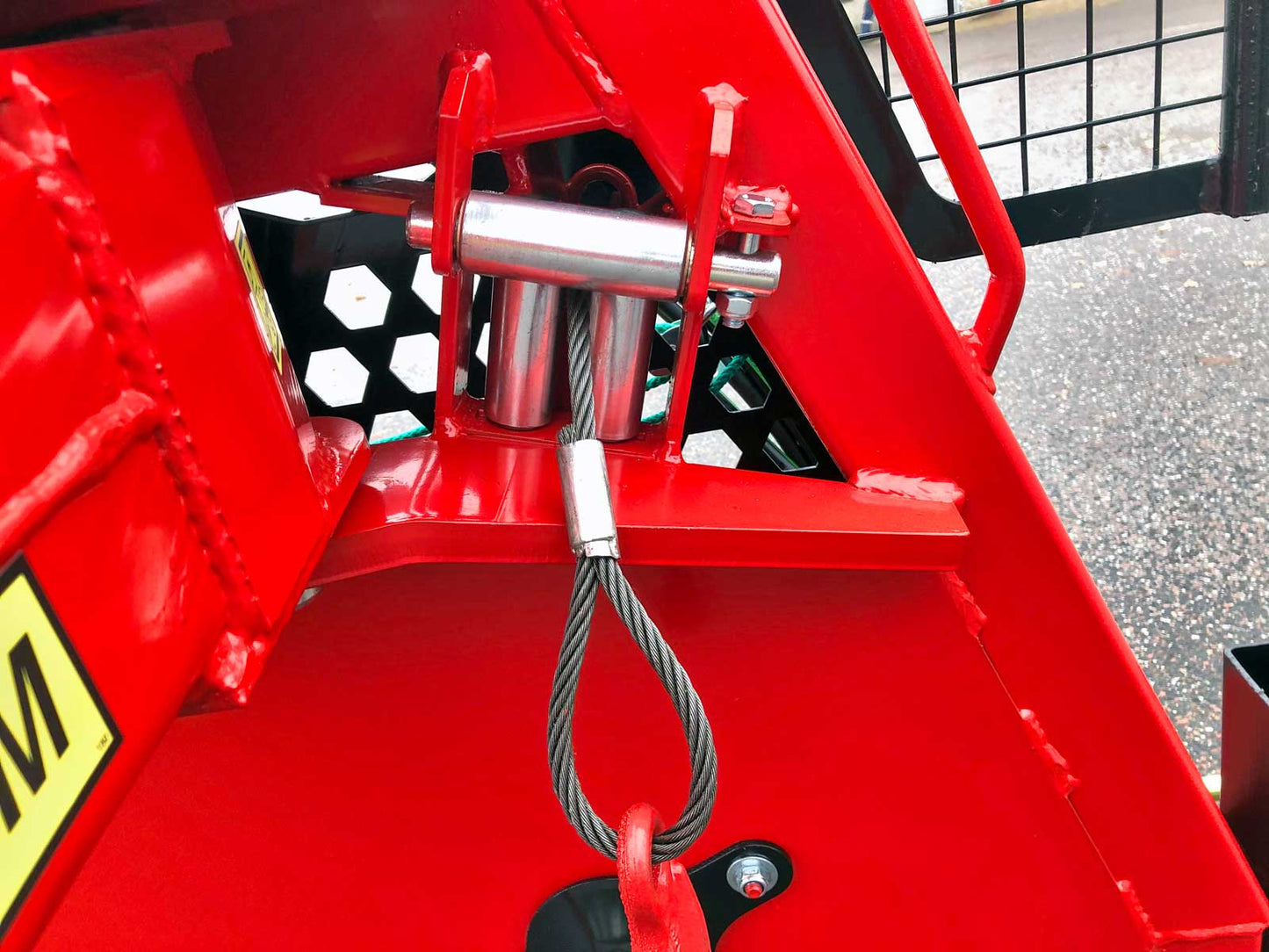 Fransgard 3-Point Hydraulic Forestry Grapple w/ PTO Winch | Model VHZ-2300 | Width 90" | 50-100 HP | For Tractors