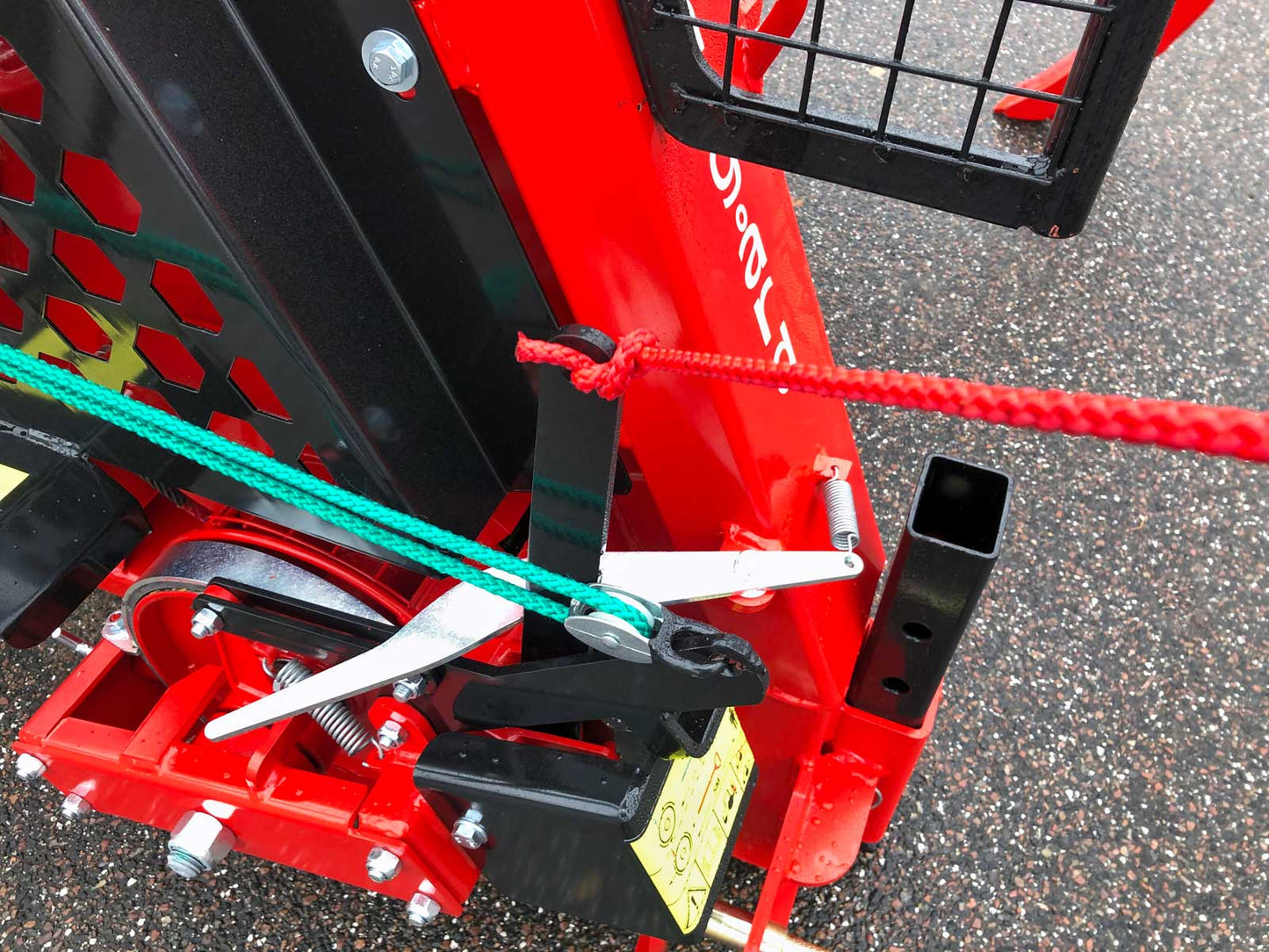 Fransgard 3-Point Hydraulic Forestry Grapple w/ PTO Winch | Model VHZ-2300 | Width 90" | 50-100 HP | For Tractors