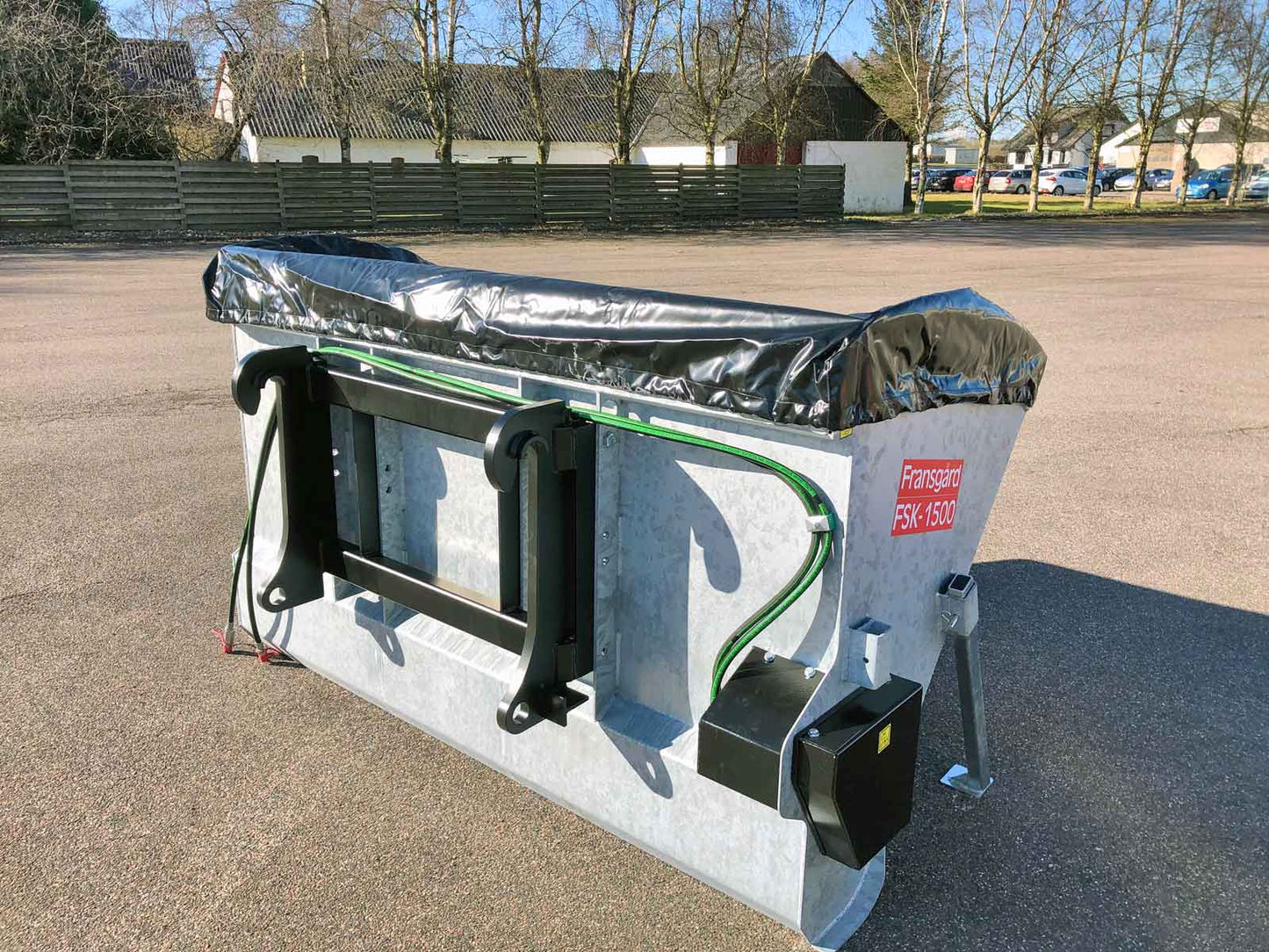 Fransgard Roller Stocking Roller Spreader | FSK-GA Series | Width 47" - 91" | 20-60 HP | 15-25 GPM | For Tractors & Skid Steers