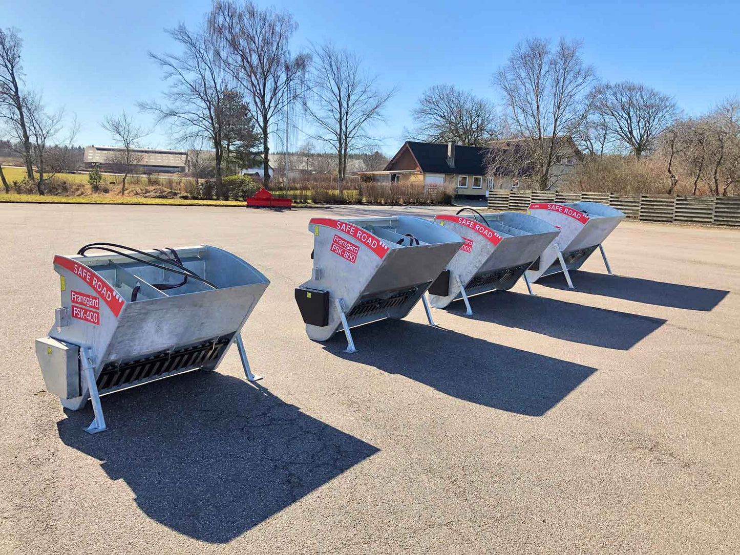 Fransgard Roller Stocking Roller Spreader | FSK-GA Series | Width 47" - 91" | 20-60 HP | 15-25 GPM | For Tractors & Skid Steers