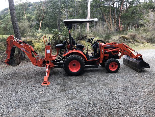 Kioti KB2465 Backhoe Attachment | 76” Digging Depth | 180° Swing Arc, Compatible With CX2510 Series