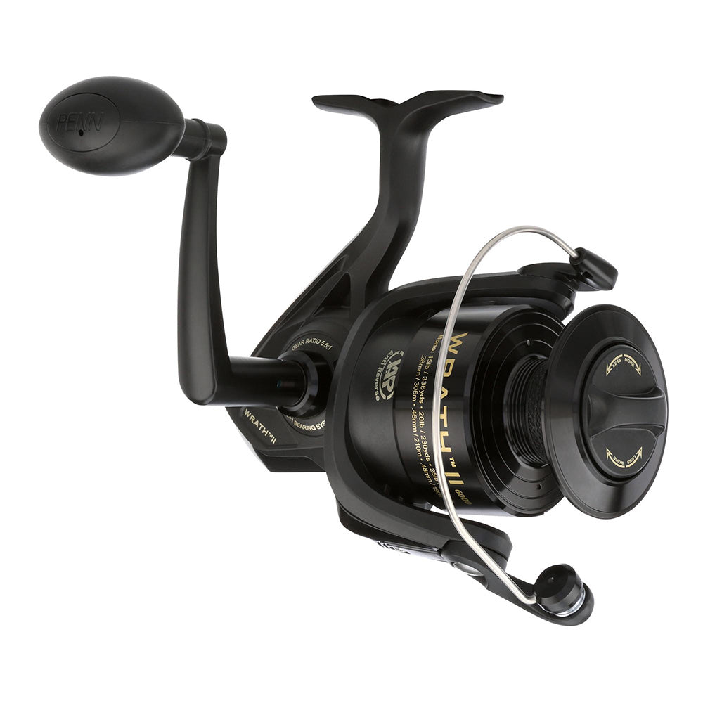 penn 6000 spinning reel PENN Wrath II 6000 Spinning Reel WRTHII6000C 1594628 – Ripping It Outdoors