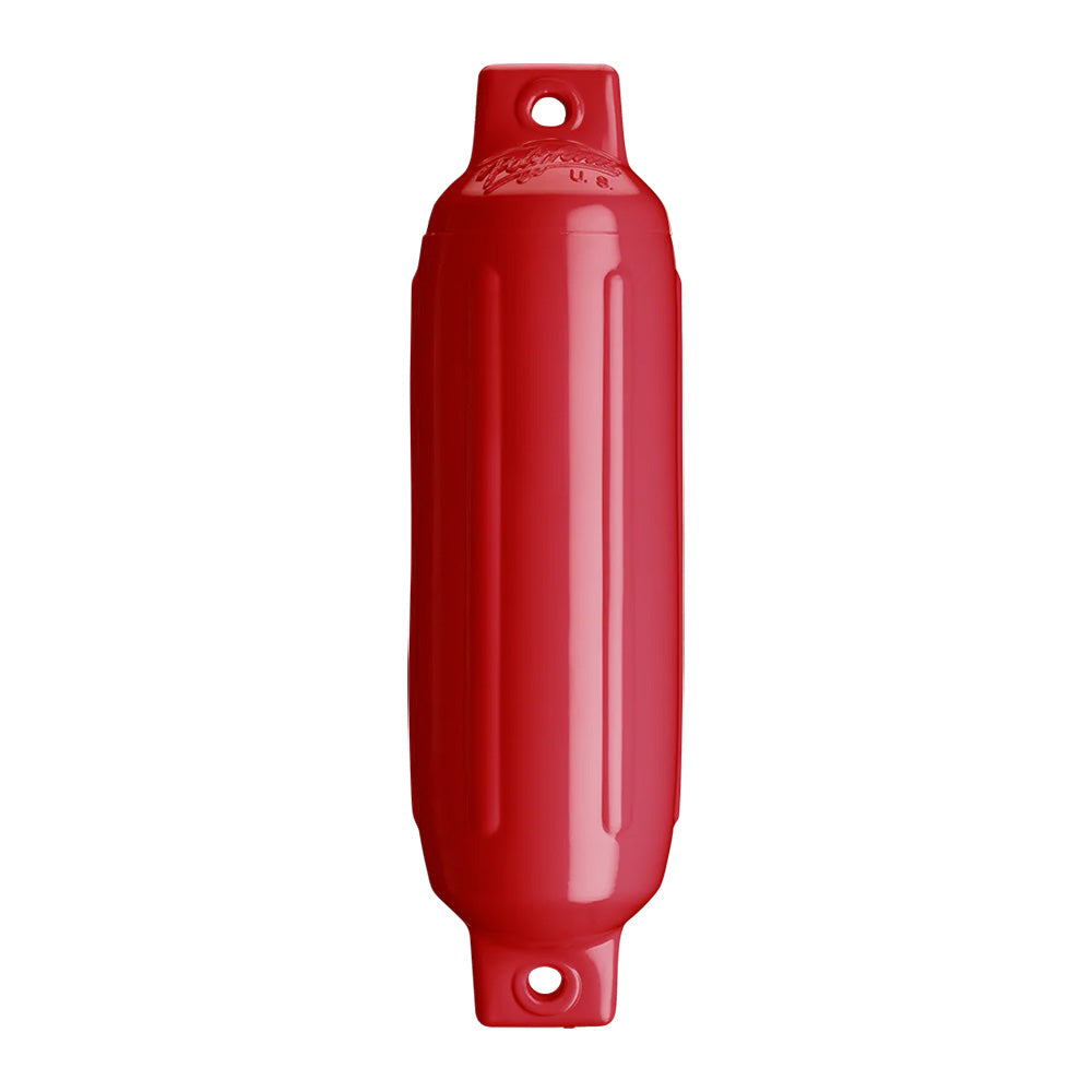 Polyform G-1 Twin Eye Fender 3.5" x 12.8" - Classic Red [G-1 CLASSIC RED]