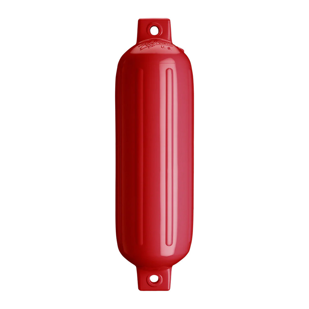 Polyform G-4 Twin Eye Fender 6.5" x 22" - Classic Red [G-4 CLASSIC RED]
