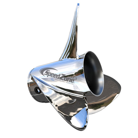 Turning Point SpeedZone Max3 - Right Hand - Stainless Steel Propeller - 3-Blade - 14.8" x 23 Pitch [31542310]