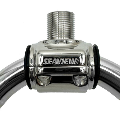 Seaview 316 Stainless Steel Antenna Rail Mount - 1" - 1-1/4" Rails [SVRCL1]
