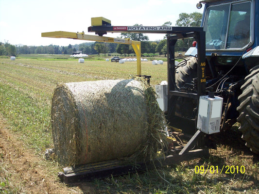 AGNation Wrap 5X5 & 6X6 | Bale Wrapper | For Skid Steers & Tractors