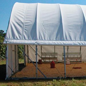 FarmTek ClearSpan Colossal Chick-Inn Chicken Hutch Building System