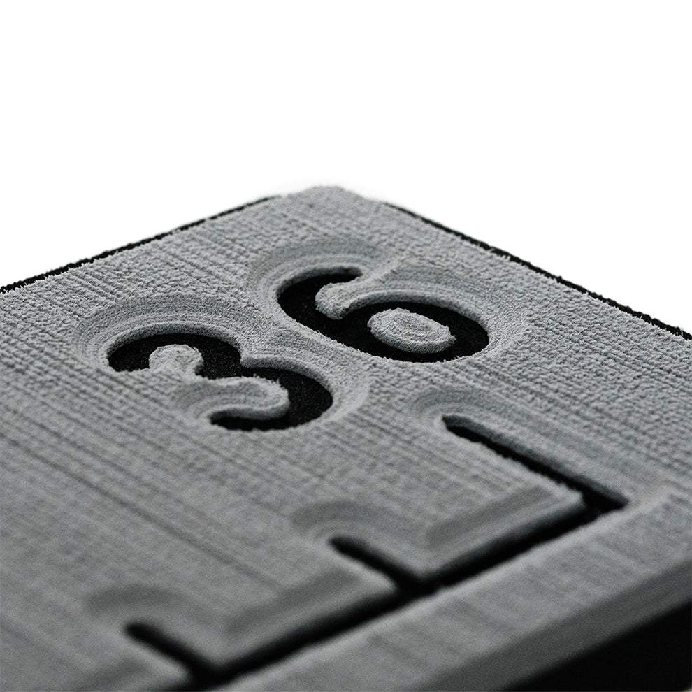 SeaDek 36 Routed Ruler 6mm Brushed Texture Storm GreyBlack 5358380066 ...