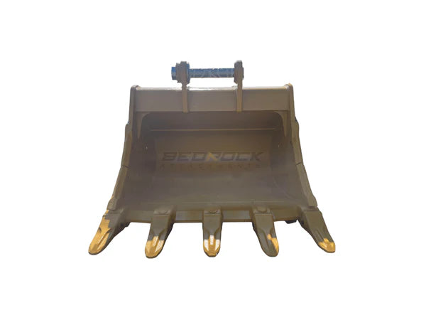 Bedrock Attachments Severe-Duty Bucket & Adjuster GP | Width 104" | Capacity 6.5 CU M | Machine Size 90-105 Tons | For Excavators CAT 395