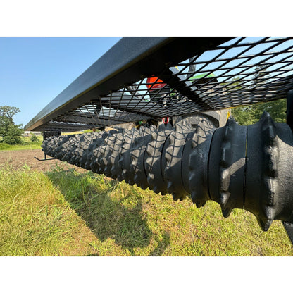 Field Tuff 72" 3-Point Cultipacker – 31 Cast Iron Wheels & Category 1 Hitch | Horsepower 25–45 HP | For Tractors