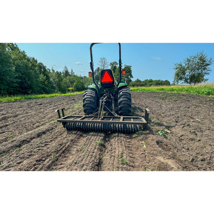 Field Tuff 72" 3-Point Cultipacker – 31 Cast Iron Wheels & Category 1 Hitch | Horsepower 25–45 HP | For Tractors