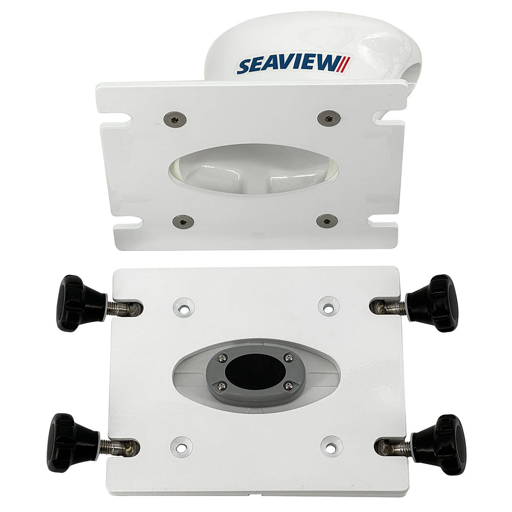 Seaview Removable Base f/Pedestal Mounts w/7x7 Base Plate - White [PMRB7]