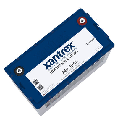 Xantrex 24V 50Ah Lithium-Ion Battery LiFePO4 Group 31 Compact High-Cycle Battery