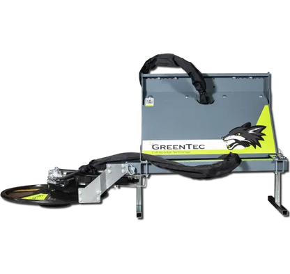 GreenTec FOX 25 Carrier Frame | Model OPTE4051 / OPTE4272.1 / OPTE4500 | Cutting Width 31.5" | 6.6–10.6 GPM | 25–40 HP | For Tractors & Loaders