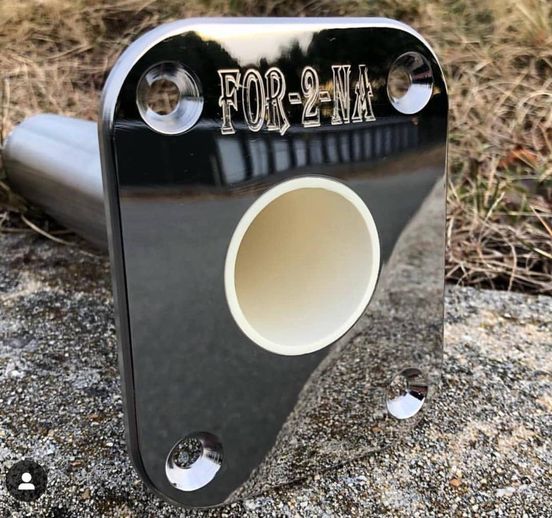 LT Marine Custom Engraving Rod Holder | Precision Laser Engraved | Premium Marine-Grade Stainless Steel | For Boats, Yachts & Fishing Gear