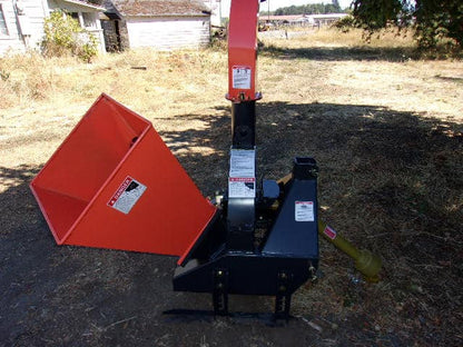Farmer Helper Self Feeding Wood Chipper | Model FH-WCX52 | Chipping Capacity Diameter 5" | 18–45 HP | For Tractor
