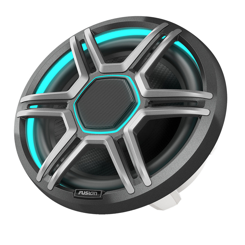 Fusion Apollo 8.8" LED Marine Speakers w/Sports Grey Grille [010-02918-23]