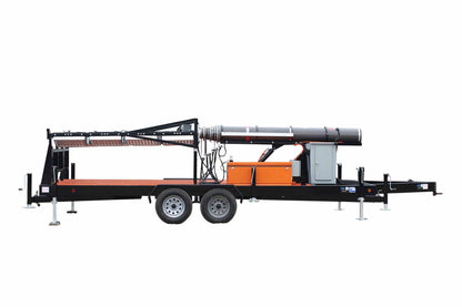 Larson Electronics MegaTower 50' Pneumatic Megatower™ - 21 Foot Trailer -Extends 13-49 Feet -Mount Lights and Equipment