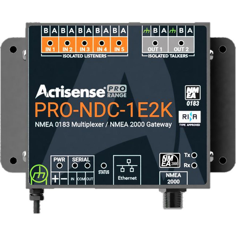 Actisense Intelligent Type Approved NMEA 0183 Multiplexer/NMEA 2000 Gateway [PRO-NDC-1E2K]