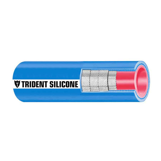 Trident Marine 1-1/2" x 36' Blue Silicone Wet Exhaust Hose [202V1120-36]