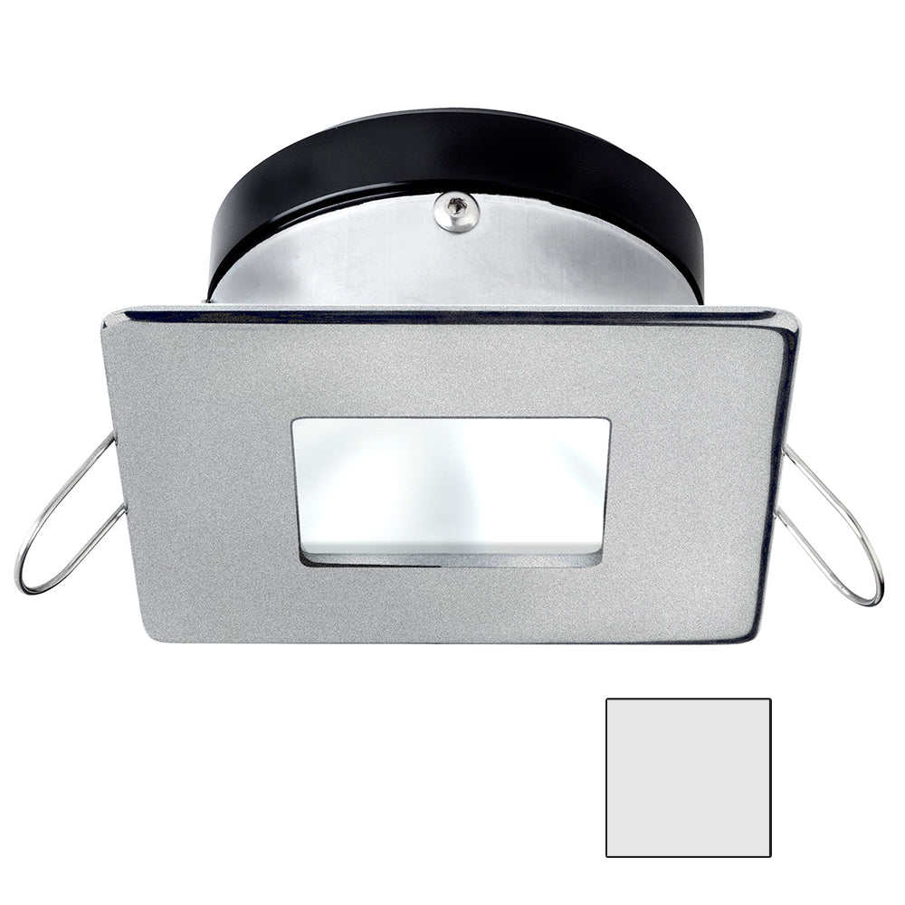 i2Systems Apeiron A1110Z - 4.5W Spring Mount Light - Square/Square - Cool White - Brushed Nickel [AP-4W-65K-PW44]