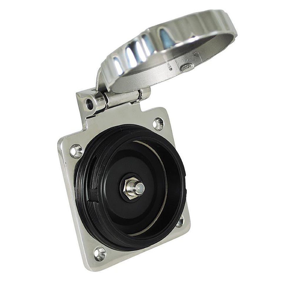 Marinco Stainless Steel Cable TV  Internet Easy Lock Inlet [TV6592]