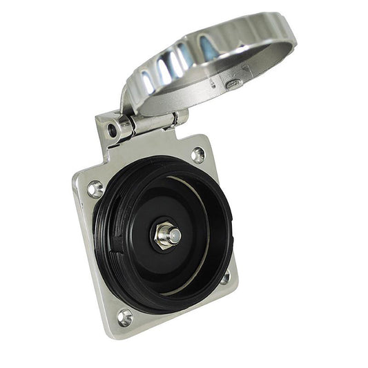 Marinco Stainless Steel Cable TV  Internet Easy Lock Inlet [TV6592]