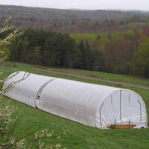 FarmTek ClearSpan Tan Custom Poly Cover For Greenhouse | 12.5 oz & 22 oz | UV-Resistant & Flame-Resistant