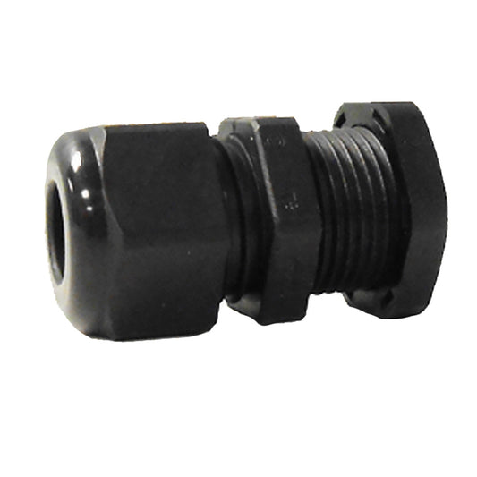 Trident Marine 3/8" Straight Thru-Fitting f/Use w/LPG Copper Tubing or Solenoid Wiring [1438-8876]