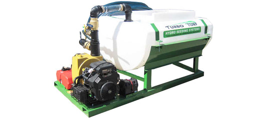 Turbo Turf HS-300 XPW  Hydroseeder | HS-300-XPW-P (Trailered Unit) | 300  Gallon Hydro Seeder