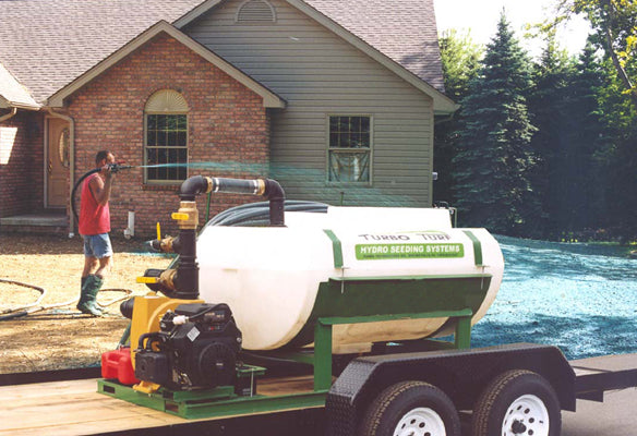 Turbo Turf HS-300 XPW  Hydroseeder | HS-300-XPW-P (Trailered Unit) | 300  Gallon Hydro Seeder