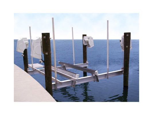 Boat Lift Distributors SS 6,000 LB Beamless Boat Lift | Storm Surge | Wireless Remote