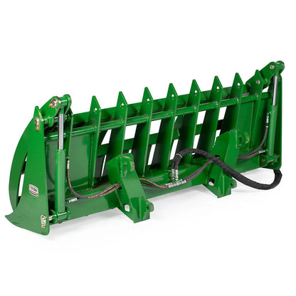 Titan Attachment Global Euro Root Grapple Rake | Working Width 72" & 84" | Horsepower 50 to 90 HP | For Tractor Loaders