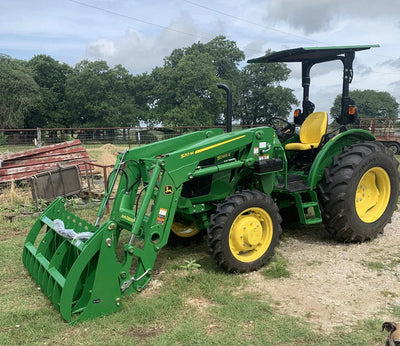 Titan Attachment Global Euro Root Grapple Rake | Working Width 72