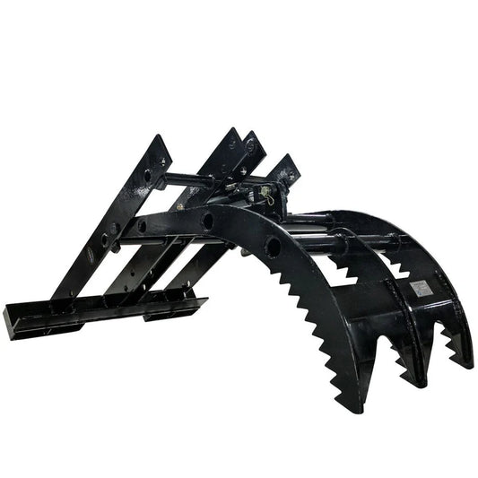 Titan Attachments Grapple Fork-Mounted Attachment | 25" Grapple Width | 36" Tine Length | Horsepower 25–120 HP | For Tractor