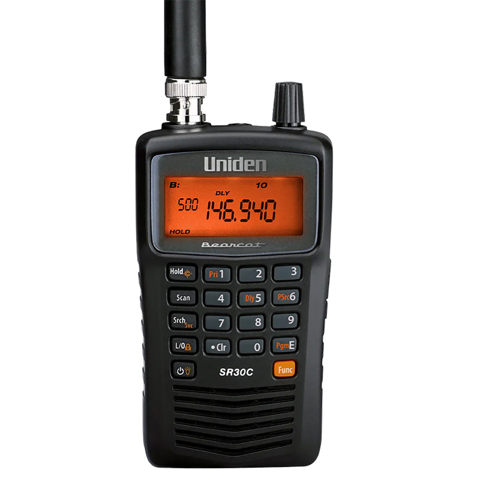 Uniden Bearcat SR30C Versatile Analog Handheld Scanner [SR30C]