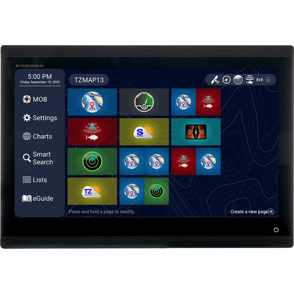 Furuno TZMAP13 MFD Combo Fishfinder/Chartplotter [TZMAP13