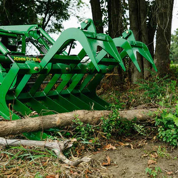 Titan Attachments Economy Root Grapple Bucket | Overall Width 48", 60", & 72" Inches | Horsepower 25-60 HP | For Tractor