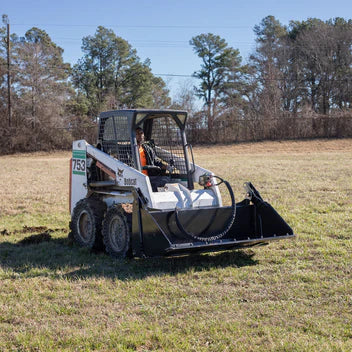 Titan Attachments 4-IN-1 Combo Bucket | Overall Width 72" inches | Hydraulic Flow Rate 12–25 GPM | For Skid Steers