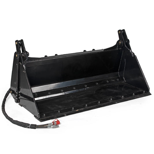 Titan Attachments 72" 4-IN-1 Combo Bucket V2 For Skid Steer