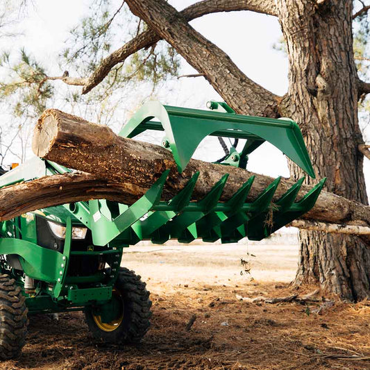 Titan Grade 50 Economy Series Root Grapple Bucket | Overall Width 48" & 60" Inches | Horsepower 25-50 HP | For Tractor