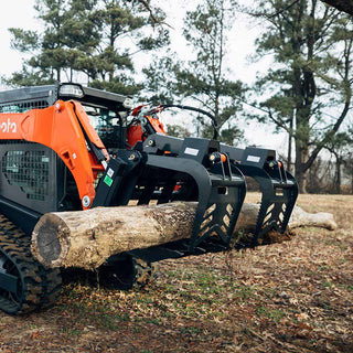 Titan Attachments Grade 50 Root Grapple Bucket | Standard Series | Overall Width 60" & 72" inches | Hydraulic Flow 11-20 GPM | For Skid Steer