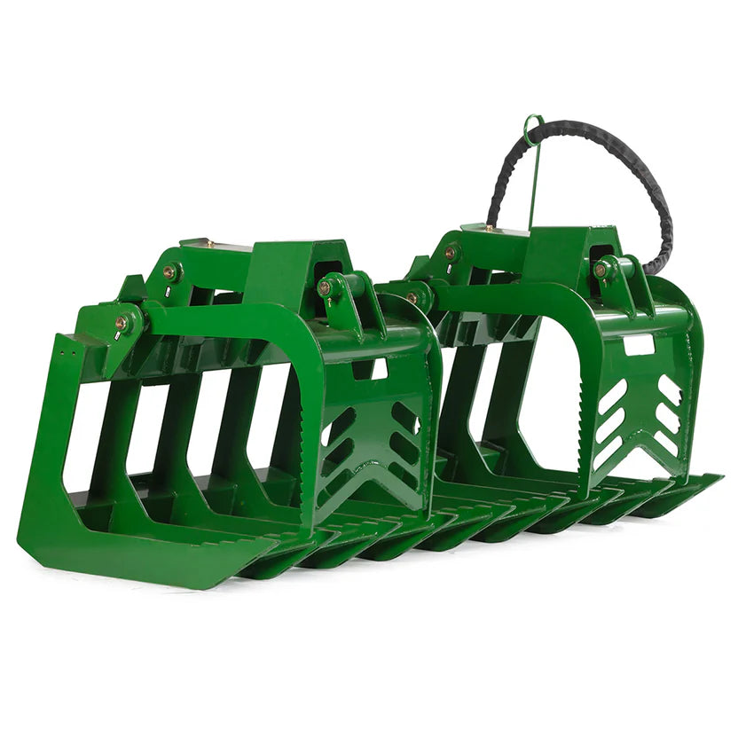 Titan Attachment Root Grapple Bucket | Grade 50 Standard Series | Working Width 60" & 72" inches | Horsepower 40-75 HP | For Tractors